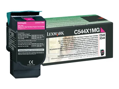 Produktbild von Rückgabe-Toner / Magenta / 4000 Seiten / für C544, X544