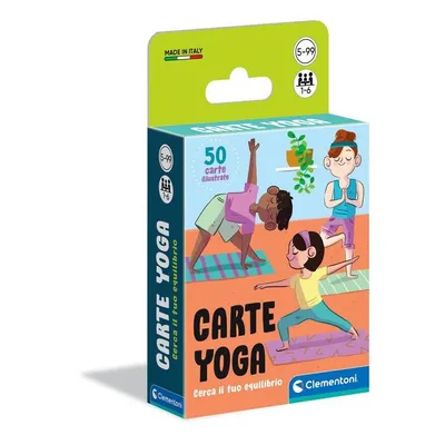 Obrázek produktu pro Karty na jógu Clementoni Brettspiel Bildend