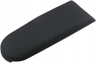 Productafbeelding van Armsteunhoes van stof voor de middenconsole, armsteundeksel en bekleding, zwart, voor de VW Polo 6R 6C
