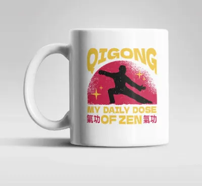 Produktbild von Anti Stress Qigong Kaffeetasse Teetasse Geschenkidee