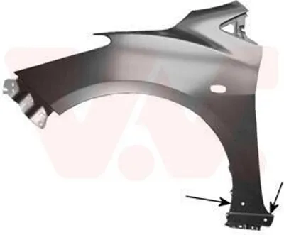 Produktbild von VAN WEZEL 2741657 Kotflügel Vorne Links für MAZDA 2 Schrägheck (DE, DH3)