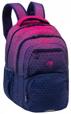 Image de Sac à dos Hexagon Pink Ombre ASTRA - ASTRA papeterie