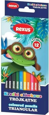 Produktbild von Dreieckige Bleistifte 12 Farben