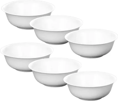 Immagine prodotto di Wilmax Porzellanschale 700 ml 15 cm Weiß 6er Set WL-992004/A6