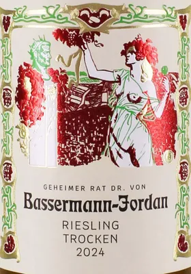 Produktbild von Bassermann-Jordan Riesling 2024 | Pfalz | 0.75 Liter | 11.5% Alk.