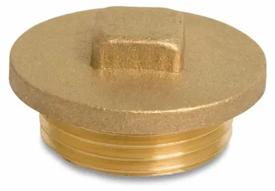 Produktbild von Gewindefitting Messing Stopfen 1 1/2" AG