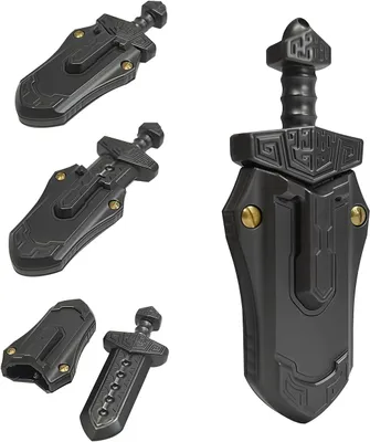 Productafbeelding van Zwaard ontspanningsspeelgoed - Fidget-slider - Anti-stress speelgoed voor volwassenen - Magnetisch metalen speelgoed