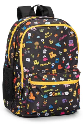 Image de Sac à dos multicolore pour enfants, avec de nombreux compartiments