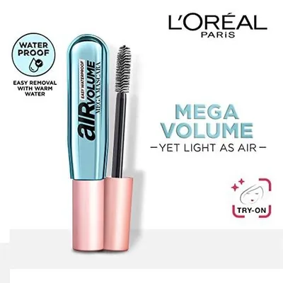 Zdjęcie produktu dla Tusz do rzęs objętość mega czarny dla kobiet wodoodporny 7 9 ml