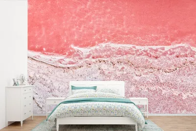 Produktbild von MuchoWow® Fototapete für Wohnzimmer oder Schlafzimmer Wandtapete Vinyl Motivtapete Salzsee Australien - 420x280 cm - Zimmer für Kinder