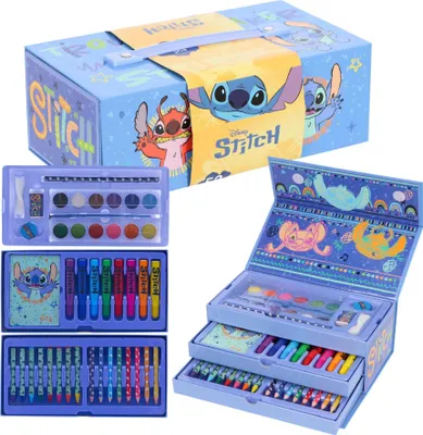 Image de Boîte de coloriage Lilo & Stitch avec tiroir
