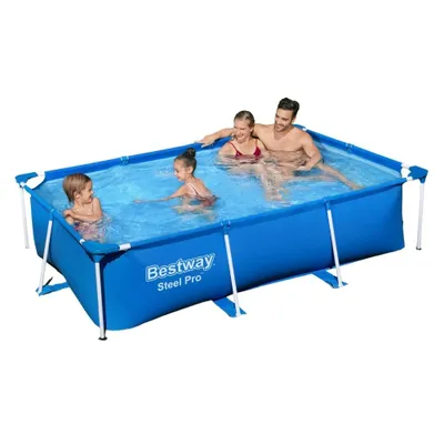 Imagen del producto de Piscina Bestway Steel Pro™ de 259x170x61 cm, piscina con estructura de acero