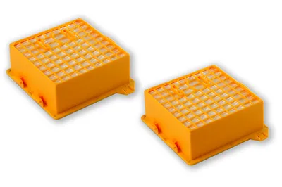 Produktbild von 2 x Hygiene-Mikrofilter HEPA Filter kompatibel mit Vorwerk Tiger VT 260 von eVendix®