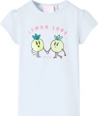 Produktbild von CLORIS Kinder-T-Shirt Hellblau 140, 0,16 kg