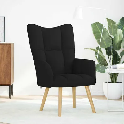 Obrázok produktu pre relaxačné kreslo vidaXL Black Fabric