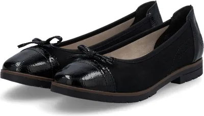 Produktbild von Rieker fsk damen halbschuhe Slipper schwarz in Gr. 38