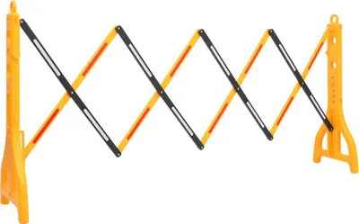 Zdjęcie produktu dla VIDAXL -Verkehrsbarriere faltbare 250x38x96 cm gelb und schwarz