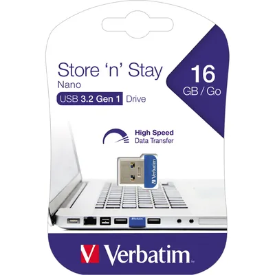 Produktbild von Verbatim Store n Stay Nano  16GB USB 3.0                    98709