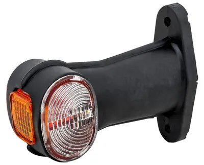 Produktbild von ASPÖCK SUPERPOINT II Umrissleuchte universal 12 V 125 x 100 mm IP68 Front, Heck und Seitenmarkierungslicht E9 ADR Zone 2 für Anhänger und Lkw