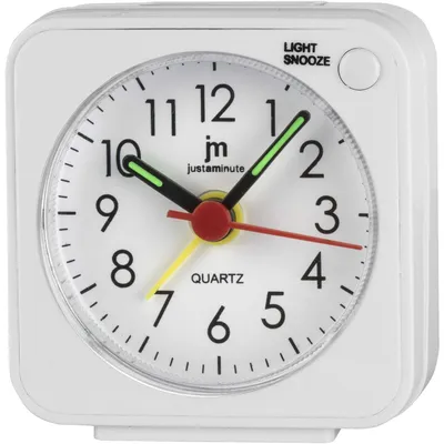 Immagine prodotto di Lowell Justaminute JA7035, Sveglia analogica, Bianco, Analogica, Batteria, 60 mm, 60 mm