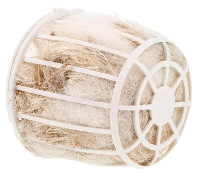 Produktbild von Nistmaterial für Vögel Jute & Baumwolle mit Halter für Käfige