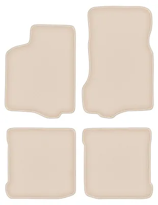 Imagen del producto de Alfombrillas de moqueta para Seat Cordoba I 1993-2002 (sedán) – juego de 4 piezas, beige, a medida – Wielganizator FORTUNA