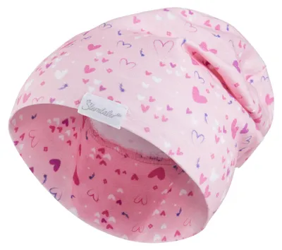 Produktbild von Sterntaler Beanie Herzchen - Niedliche Baby Mütze aus Flammgarn Jersey mit Allov