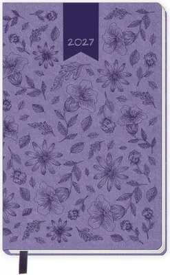 Produktbild von TRÖTSCH - Taschenkalender A6 Soft Touch Blumen 2027