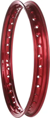 Image de Jante en alliage de 1,5 x 16", anodisé rouge - Simson S50, S51, KR51 Schwalbe, SR4