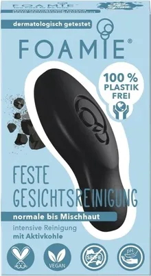 Immagine prodotto di FOAMIE Detergente solido per il viso Troppo carbone per essere vero 60g