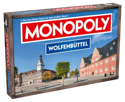 Produktbild von Monopoly - Wolfenbüttel Brettspiel Gesellschaftsspiel Spiel Cityedition Stadtedition