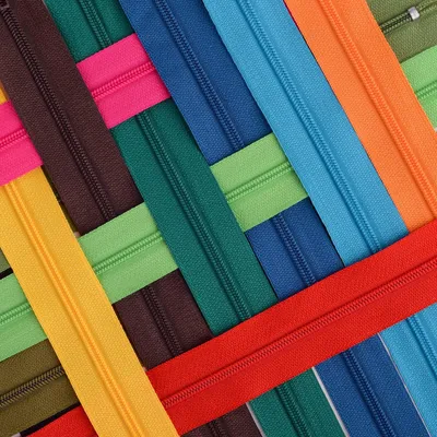 Imagen del producto de Conjunto de cremalleras de 80 unidades, de 20 cm, surtidas, para reemplazar cremalleras en ropa y bolsos