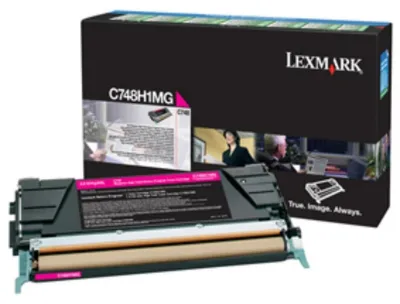 Obrázok produktu pre Lexmark C748H1MG, 10000 strany, Purpurová, 1 kusov