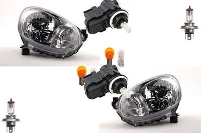 Produktbild von Scheinwerfer passend für Nissan Micra K13 10-13 Leuchtmittel Li Re m. Stellmotor 260601HB0A 260601HB0B 260601HB0C 260651HB0A 260651HB0B 260101H Johns