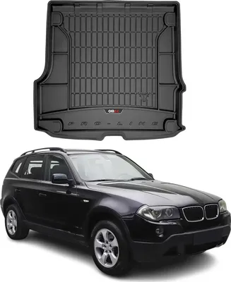 Produktbild von OMAC Gummi Kofferraumwanne für BMW X3 E83 2003-2010 TPE Laderaumwanne Schwarz