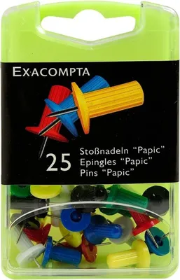 Produktbild von Stoßnadeln Papics sortiert VE=5x25 Stück