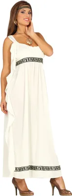 Produktbild von Romisch Griechen Kostum Antike Mythologie Gotterkleid Griechische Eleganz Karneval Festival Fasching Fascia Abito Gotterwelt Antikes Rom, Größe: 38 - 40 (M) Farbe: Beige