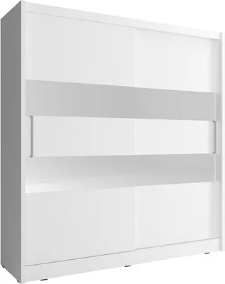 Image de Étagères polyvalentes Armoire Étagère Penderies 200cm Nouveau vestiaire Rangement
