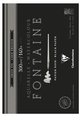 Produktbild von Clairefontaine 975302C, Kunstdruckpapierblock, 300 g/m², 15 Blätter