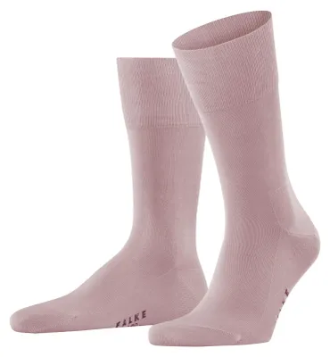 Obrázek produktu pro Pánské ponožky FALKE Tiago M, vyrobené z jemné merino vlny a bavlny, jednobarevné, růžové. Balení: 1 pár