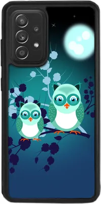 Produktbild von TPU Silikon Hülle für Samsung Galaxy A52 A52S 5G Handy Cover Case Schutzhülle Handyhülle Bumper MOTIV 42 Eulen