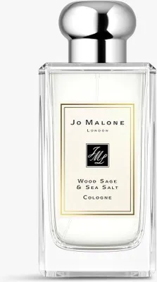 Zdjęcie produktu dla Jo Malone Wood Sage & Sea Salt Cologne, Kobiety, 100 ml, Ambrette, Sól morska, Szałwia, Alcohol Denat., Water\Aqua\Eau, Fragrance (Parfum), Limonene, Alpha-Isomethyl Ionone, Linalool,...