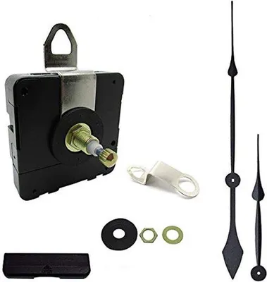 Productafbeelding van Klok - Analoge Weergave met Lange Wijzers - Zwart 350 mm