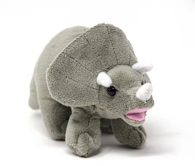 Image de Cornelissen - Doudou - Dino - Triceratops - 19 cm