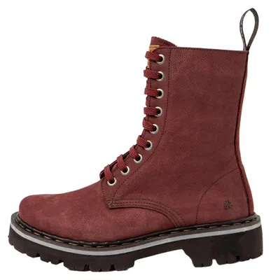 Image de Art Botte pour Femme/Homme 1167 NOBUCK BURDEOS / MARINA Couleur Rouge