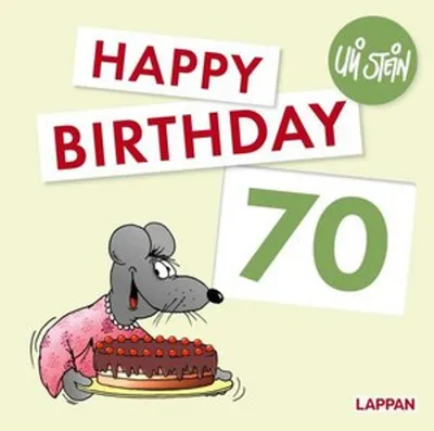 Produktbild von Happy Birthday zum 70. Geburtstag