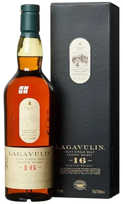 Obrázek produktu pro Lagavulin 16 Years Islay Single Malt Scotch Whisky v dárkovém balení | 43 % obj. | 0,7 l
