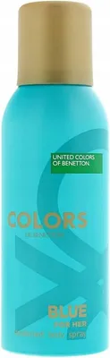 Immagine prodotto di Benetton Colors de Benetton Blue Deodorante Spray 150 ml – Fragranza Fresca