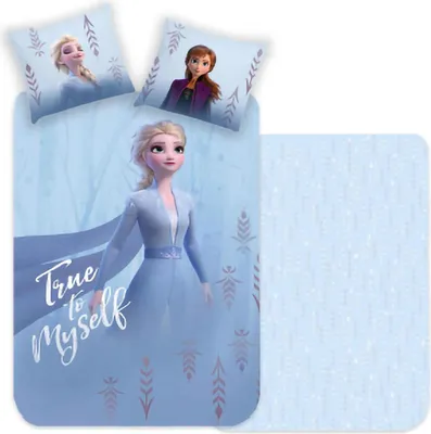 Produktbild von Disney Frozen - Die Eiskönigin  - Wende-Bettwäsche, 135x200 & 80x80