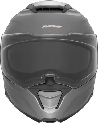 Obrázek produktu pro Helma motocyklová NOX N967 Solid, matný titan, XXL s integrovanou clonou